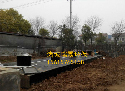 聊城某卫生院ȝ污水一体化处理讑֤使用现场